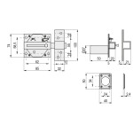 Cerradura Seguridad Lince 2930 Hl B-50Mm