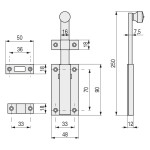 Pasador Inoxidable 18/8 Amig 3800/250Mm.