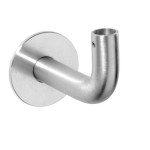 Soporte Pasamanos Curvo Inoxidable Ø15 80