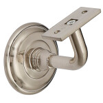 Soporte Pasamanos Olite Ø70 Niquel Satinado