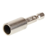 Acoplamiento 1/4 Varilla Roscada M6 Insercion 1/4. Longitudinal 50Mm
