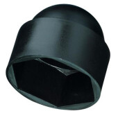 Tapón Tornillo Hexagonal. Negro. Acero Tratado. M-8. Para Sillas Y Mesas (100 uds.)