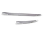 Tirador Aluminio Cutt L400 Cromo Taladros A 192-320Mm. Para Atornillar.