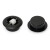 Rodillo Fijo Rida D54-40 Plástico Negro Aro Ø15 Plast., Carga 50Kg Rueda