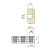 Tuerca Nylon En Tiras M6 D11X11 Para Taladro De 10Mm. Tiras De 12Pcs (100 uds.)
