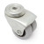 Rueda Giratoria Rota Aro Doble Goma Ø40 Tp Zincado Taladro Pasante Diamtero 10Mm.