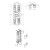 Bisagra Invisible Kubica Hybrid K2460 Cr.sat  Acero/Zamak. 60Kg/2Bis. Min.25 155X51Mm.
