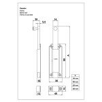 Pasador Ltdo.barniz Amig 200/200Mm.