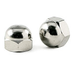 Tuerca Ciega Laton Niquelado M10 (100 uds.)