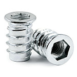 Tuerca Embutir Con Cabeza Allen M8-13 Zincado Hierro (100 uds.)