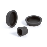 Kit Tiradores Red. Pta.corred. Negro Mat