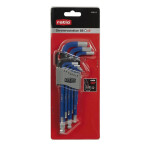 Juego 9 Llaves Allen Bola Magnetica Medidas Desde 1,5 Hasta 10Mm.