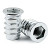 Tuerca Embutir Con Cabeza Allen M6-24 Zincado Hierro (100 uds.)