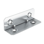 Escuadra Chapa Angulo Tedra 67X21 Zincado Esquinas Matadas. (100 uds.)