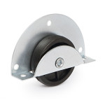 Rueda Con Placa De Encajar 45Mm Zincado Pebera