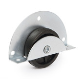 Rueda Con Placa De Encajar 45Mm Zincado Pebera