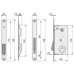 Cerradura Magnética B-One C85