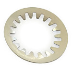 Arandela Metal Para Aireador Canapé. Acero. Níquel. Antiaflojado. Diámetro Interno 4Mm - Q&Q