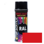 Spray Acrilico Mate Ral-3020 400Ml Rojo Trafico