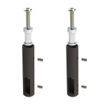 Soportes Tubo Techo Lateral 30-12 Mocca