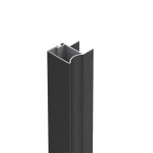 Perfil Tirador Ar16 Espesor 16 Negro Mate 2,60 Lugano-Bond