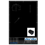 Iman Redondo Embutir D14X19 Negro K4,5