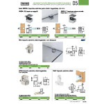 Soporte Estante Diam 5Mm Para Cristal 1540 A Presion Nylon Transparente (100 uds.)