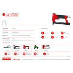 Grapadora Simes Simg80 (Grapa 80) Q Grapa 80 4-16Mm