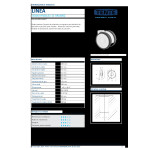 Rueda Giratoria Linea A/Poliuretano Ø100 Sin Freno Nucleo Poliamida. Aro Poliuretano.
