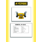 Esmeriladora Electrica 480W Ay 200-E