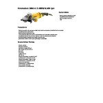 Amoladora Dewalt 180Mm 2400W Dwe4557
