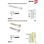 Tornillo Cabeza Bombata Allen Zincado 8-90 (100 uds.)