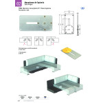 Mecanismo Giratorio Asiento/Sofa Tuna Gira 90º. Medidas 410X190X14Mm.