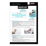 Pasta Aguaplast Super Reparador 1Kg