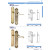 Manilla Laton Flavia 8300 280X50 Bronce