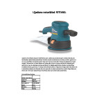 Lijadora Rotorbital Virutex 150Mm Rte146L Regulable Orbita 4Mm