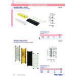 Bisagra Doble Accion Vaiven U5914 Blanco  Medidas 180X133X4Mm.