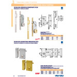 Cerradura De Sobreponer Ts10T6Dac. Acero Templado. Plateada - Tesa