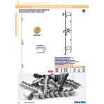 Cerradura Seguridad Bulones Tesa 3 Puntos T2B3566Le Cerradero 40Mm, Dorada, Esc/Abierto