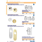 Escudo Embellecedor 165X74Mm Laton Mate