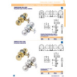 Pomo Bola Paso Tesa 3905 Lp Cuadradillo 8Mm