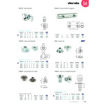 Tuerca Embolo 2 Agujero D12-70 M8 Zincado I40 (100 uds.)