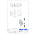 Kit Cierre Puerta Corredera Cuadradas Niquel Satinado  56X56 Exterior, D48 Interior.