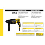 Martillo Sds-Plus Stanley 750W Sfmeh200K-Qs