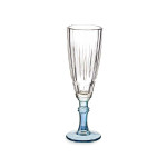 Copa de champán Vivalto Exotic Azul Cristal 170 ml (6 Unidades)