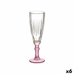 Copa de champán Vivalto PR05720ST3/BHA6 PINK Rosa Cristal 170 ml (6 Unidades)