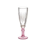 Copa de champán Vivalto PR05720ST3/BHA6 PINK Rosa Cristal 170 ml (6 Unidades)