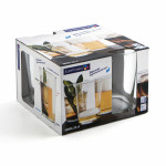 Set de Vasos Luminarc Sidra Transparente Vidrio 500 ml Sidra 4 Piezas