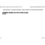 Batería Recargable De Carril Xr 18V Dcb183. Li-Ion. Plástico Técnico. Capacidad 2,0Ah - Dewalt