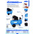 Compresor Abac 2,5Hp 50L Montecarlo L25 Uso Medio 1 Piston